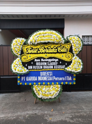 Papan Bunga Duka di Kukusan